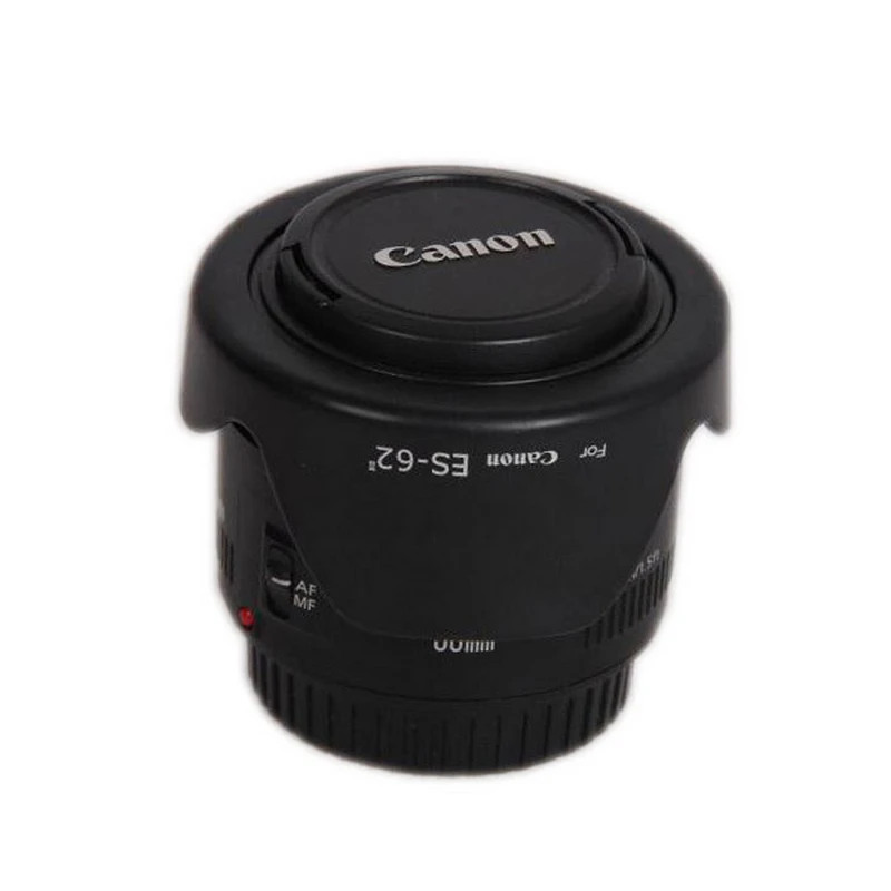 ES-62II ES-62 II เลนส์สำหรับกล้อง Canon EOS 500d 550d 600d 650d 700d 100d EF 18-55มม.55-250Mm 50Mm F/1.8 II เลนส์ ES-62II