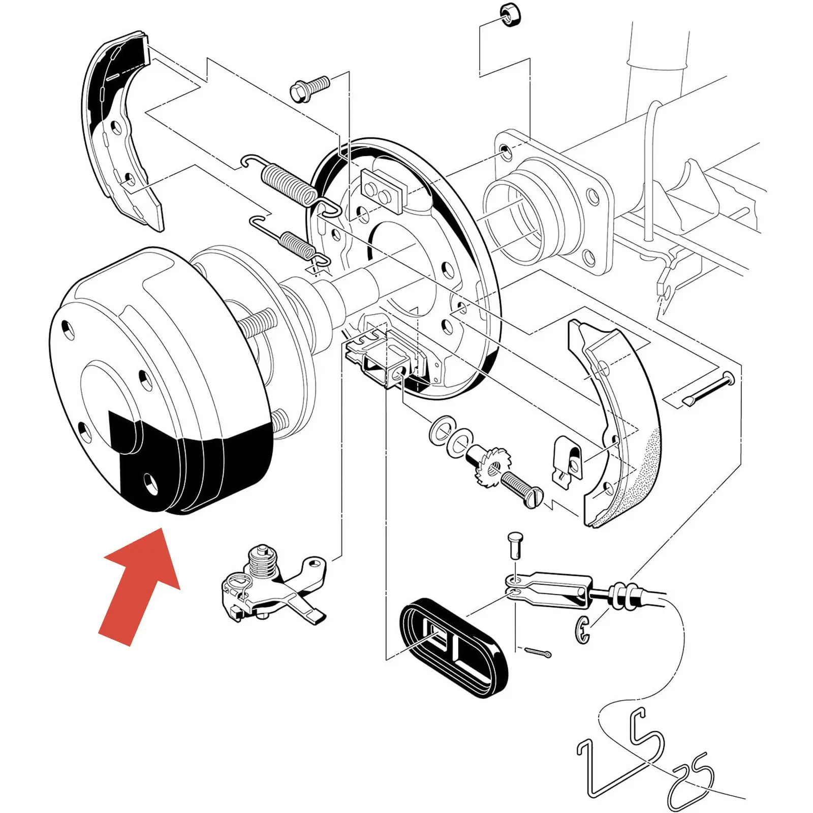 Golf Cart Brake Hub Drum