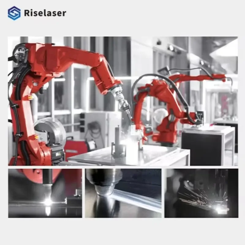 Teaching Free Welding 3D Vision Automatic Welder for Building Steel Structure Prefabricated Frame Construction Welding