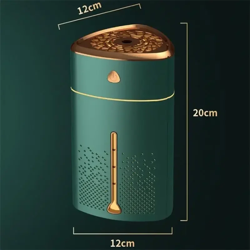 Home Air Humidifier, 1000ml Essential Oil Aroma Diffuser with Colorful LED Light, Home Humidifiers, USB Aromatherapy Diffuser