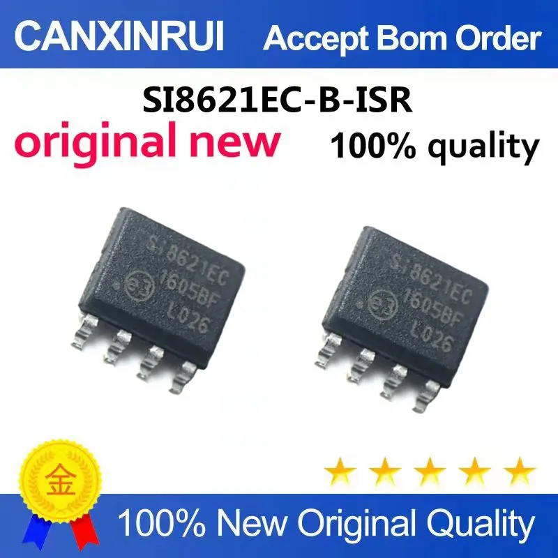 New imported non-domestic SI8621EC-B-ISR patch SOP8 SI8621 SI8621EC