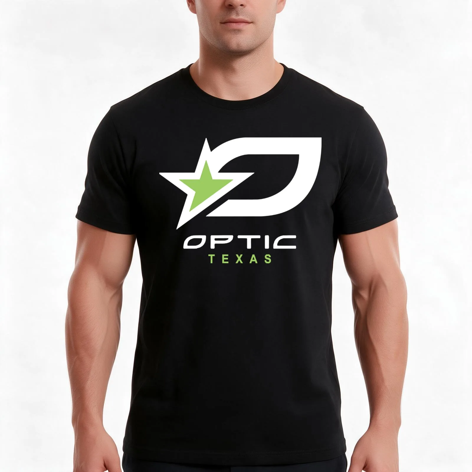 OpTic Texas Merch Shirt Essential T-Shirt, Summer Casual Cotton Tee, Oversized Streetwear Tops, Vintage Graphic Print