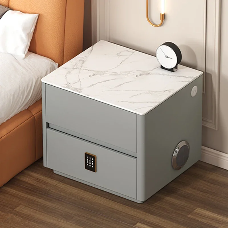 Bed Desk Table Bedside Nightstands Living Room Side Bookcase Sofa Storage Cabinet Tables Night Mesitas De Noche Locker Design