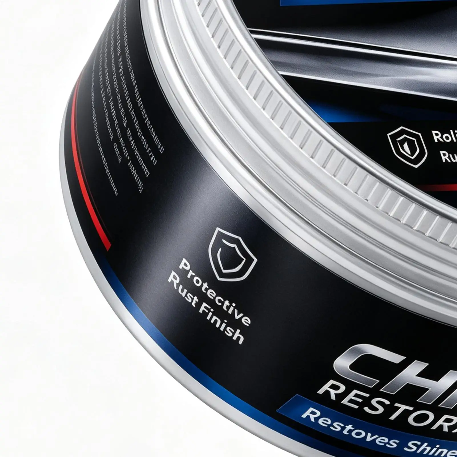 Nettoyant Chrome Moto 80g – Pâte Anti-ternissement et Anti-rayures – Éliminateur de Rouille pour Moto, Bateau, Emblèmes de Véhicules Récréatifs, Poignées de Porte