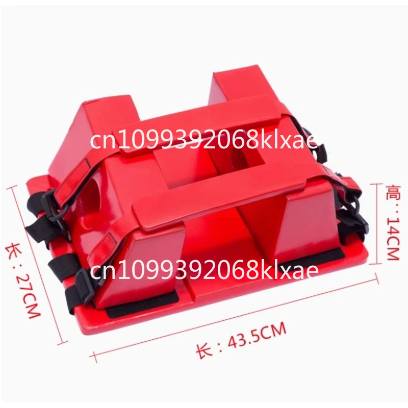 Pool Lifesaving, Spine Fixation Plate Floating Stretcher Plate Head Fixator Neck Bracket