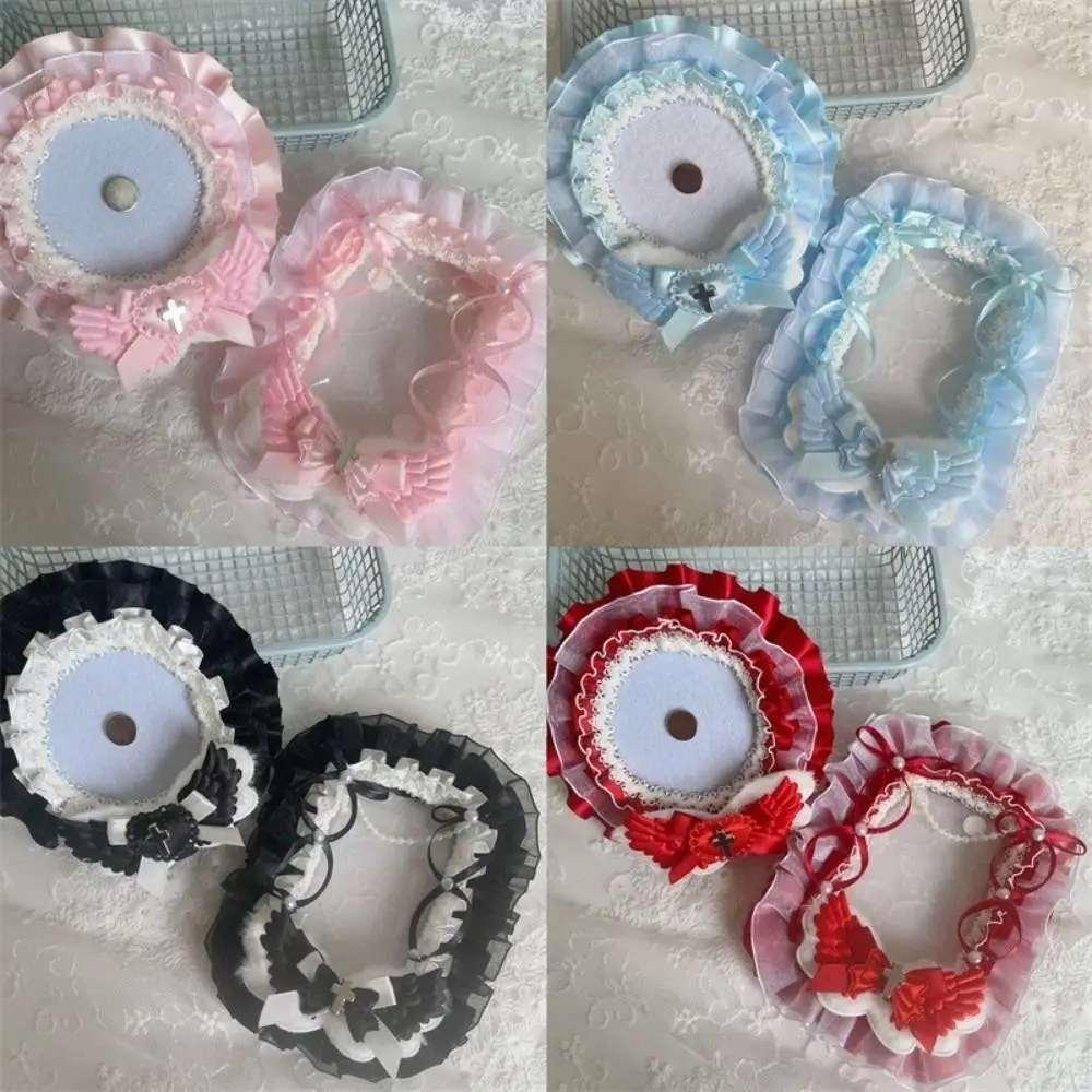 Lace Decorative Card Cover Bow Ribbon Handmade ID Card Holder Multi-layer Design Card Display Photocard Holder Scrapbook