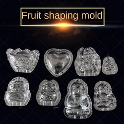 Moldes Vegetais Plásticos Transparentes Em Forma De Coração, Jardim De Frutas, Molde De Crescimento Do Estereótipo, Pentagrama, Ferramentas De Crescimento