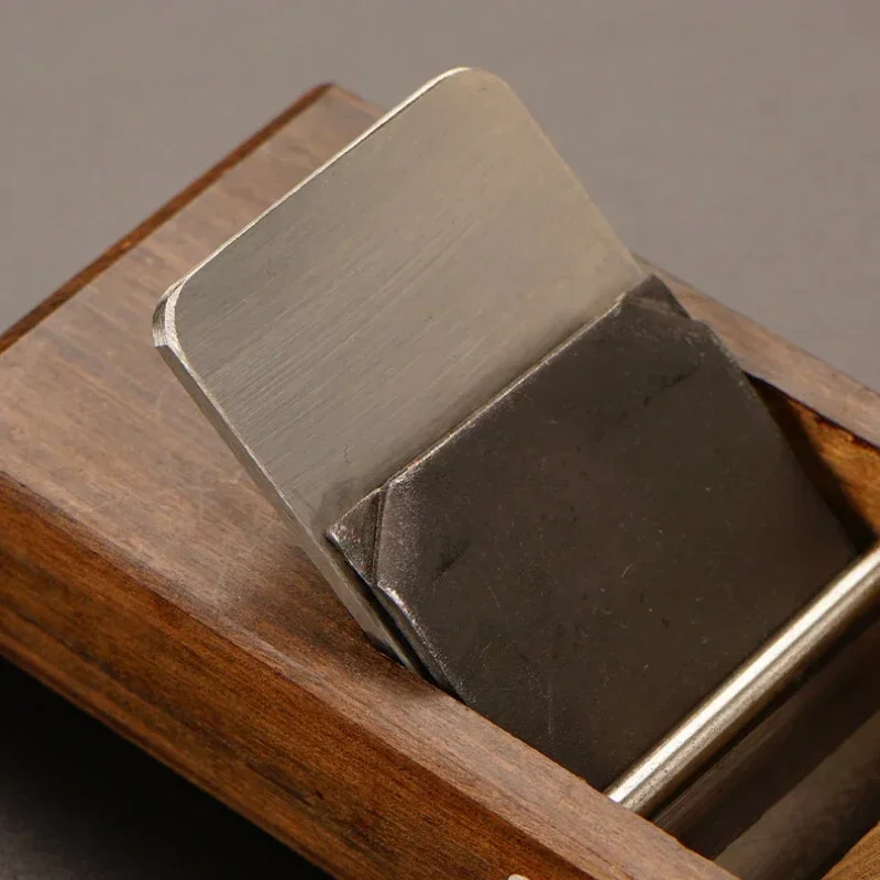 Imagem -06 - Plano Europeu Aparar Plaina Manual Solid Ebony Carpintaria Ferramenta Alloy Steel Blade Processo Faça Você Mesmo Plaina Manual