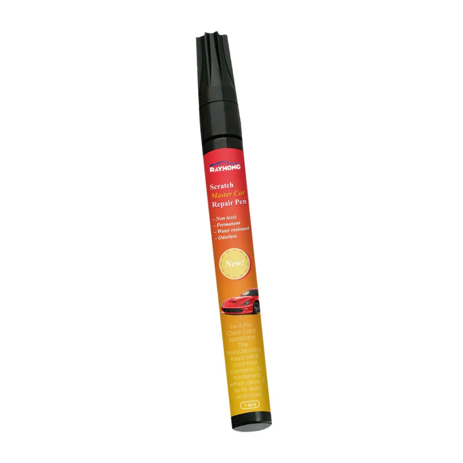Touch up Paint for Car Water Resistant 7.4ml Erase Scratches Easy to Use Scratch