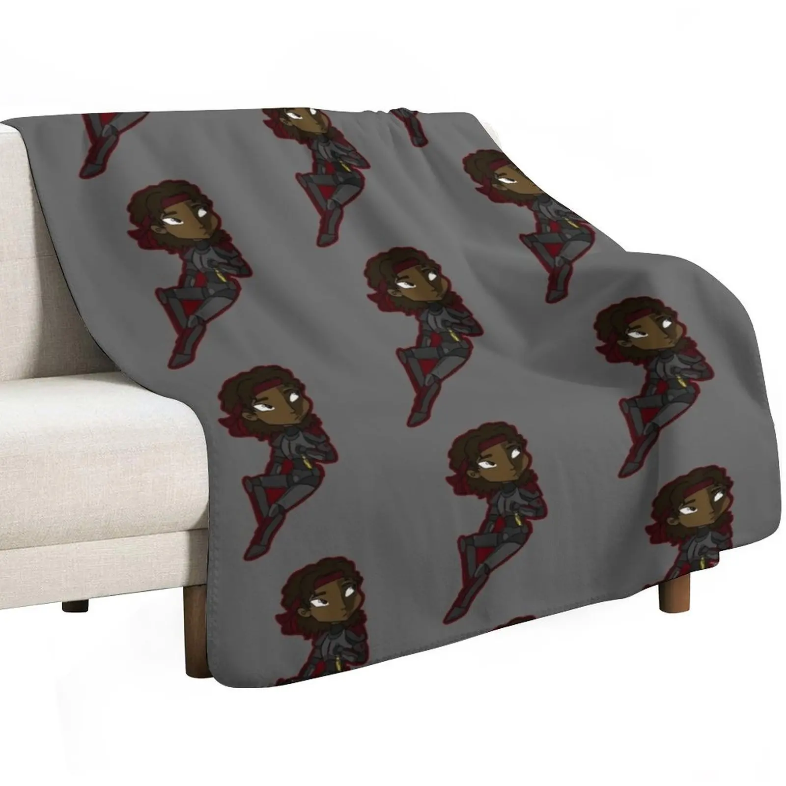 Chibi Hunter Throw Blanket Winter beds Decorative Sofas Sofas Bed covers wednesday Extra Large Throw Blankets