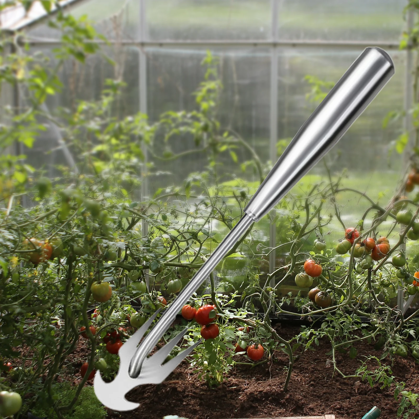 Attrezzo per motozappa a rastrello per coltivatore manuale leggero per attrezzo per sarchiatrice manuale da giardino attrezzo manuale per sarchiatrice da giardino per piantare diserbo