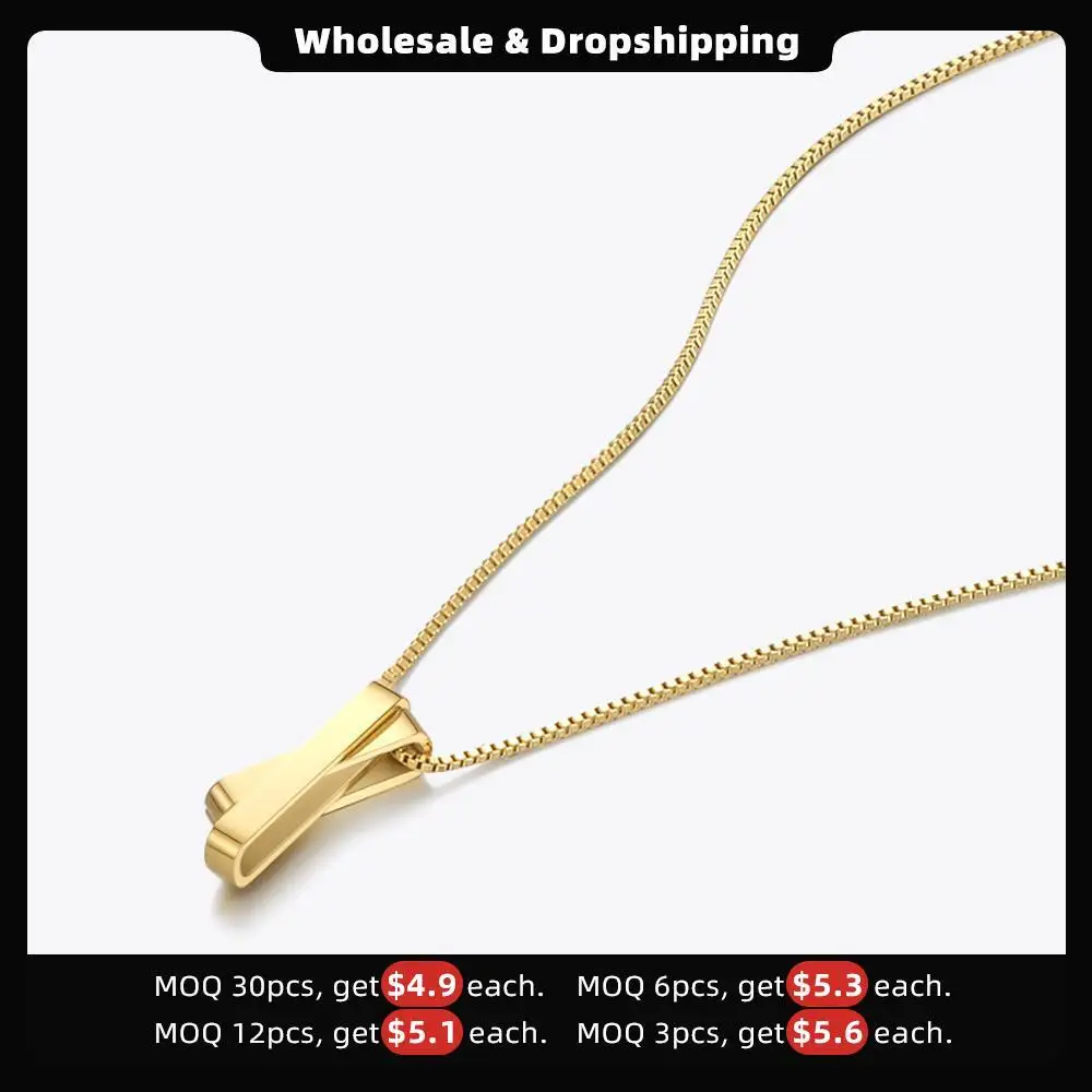 ENFASHION Geometric Simple Necklace For Women Irregular Necklace Collier Femme 2021 Gold Color Fashion Jewelry Party P213217