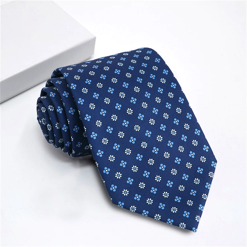 New Design Cravat Print Flower Floral Tie Corbata Wedding Gift Neck tie Skinny Handmade Neckties for Men Accessories