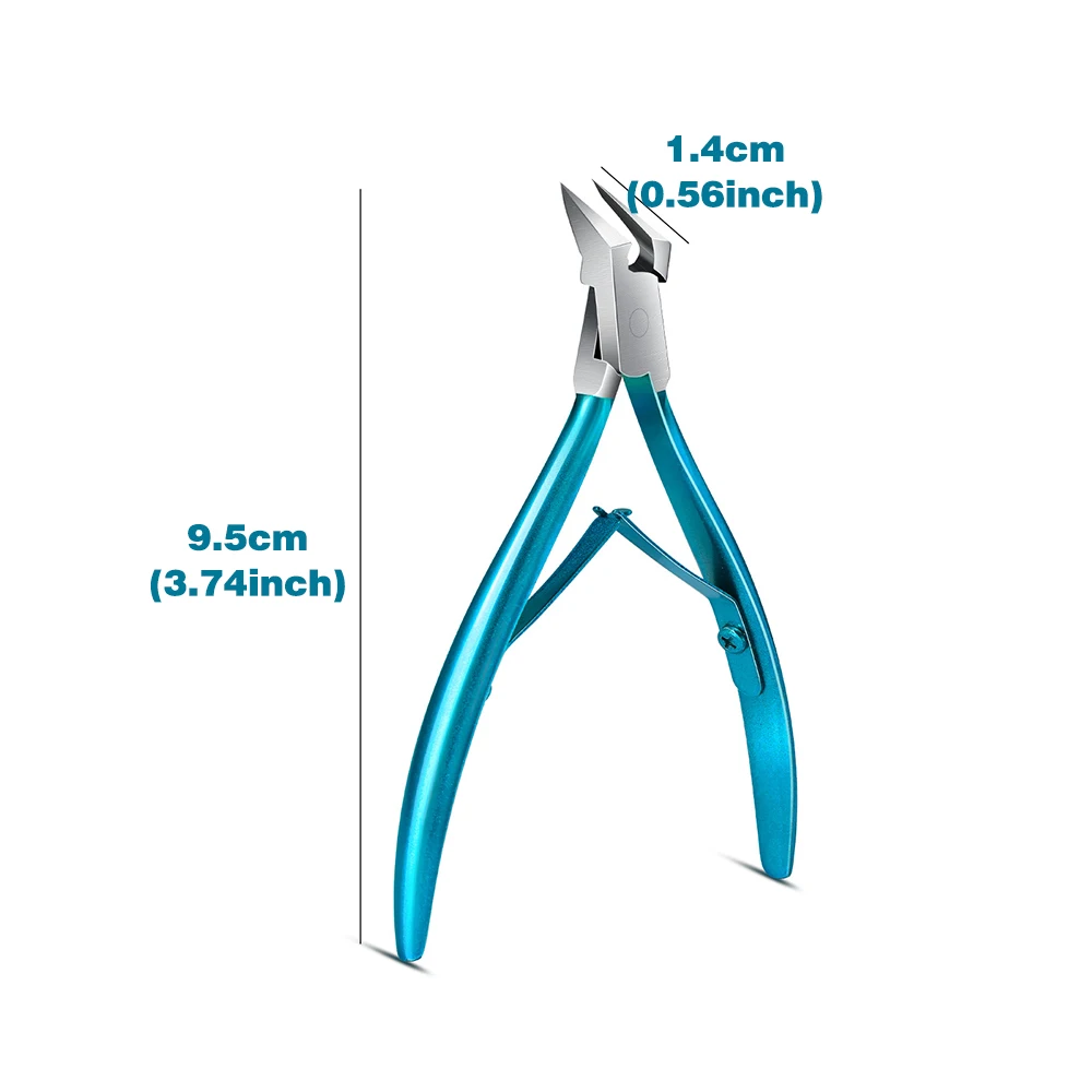 Nail Cuticle Nipper Scissors Stainless Steel Manicure Colorful Clipper Dead Skin Remover Pedicure Eagle Beak Plier Manicure Tool