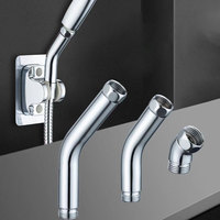 RETHME Bathtub shower head spray shower elbow 135° angle copper joint handheld spray head G1/2 adjustment angle connector