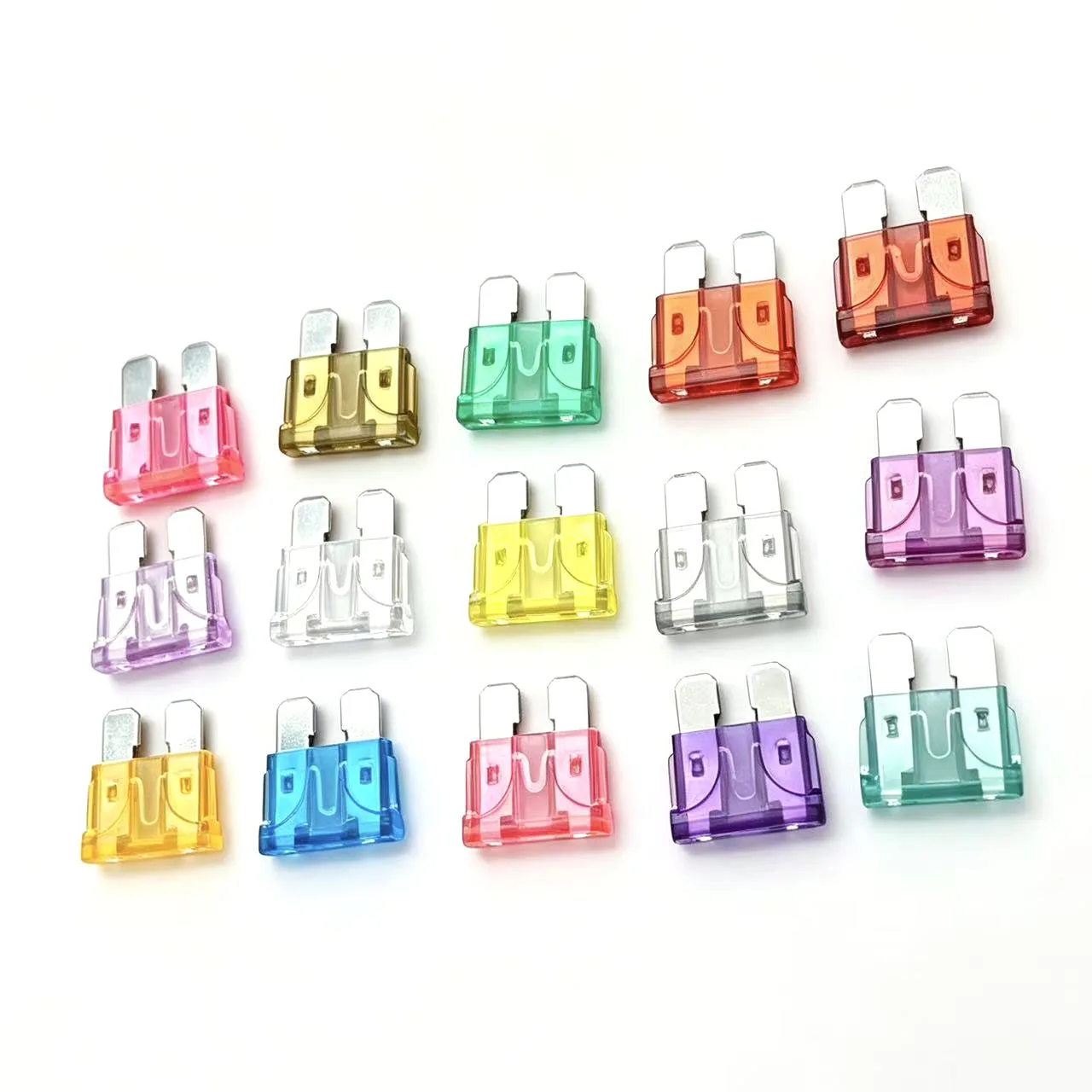 10PCS 1A 2A 3A 5A 7.5A 10A 15A 20A 25A 30A 40A 45A 50AZ small and medium-sized automotive connectors