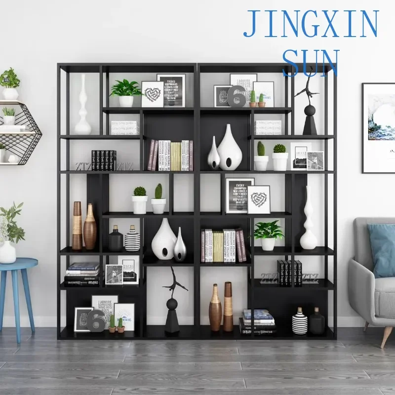Storage Locker Metal Industrial Ladder Cube Industrial Bookcase Modern Bibliotheque Estanteria Habitacion Minimalist Furniture
