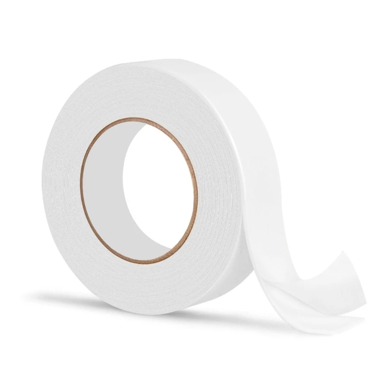 شريط رغوي جديد 2023 مكون من 5 لفات ذاتية اللصق على الوجهين شريط إسفنجي متعدد الوظائف من مادة إيفا سهل الاستخدام للمكتب المدرسي