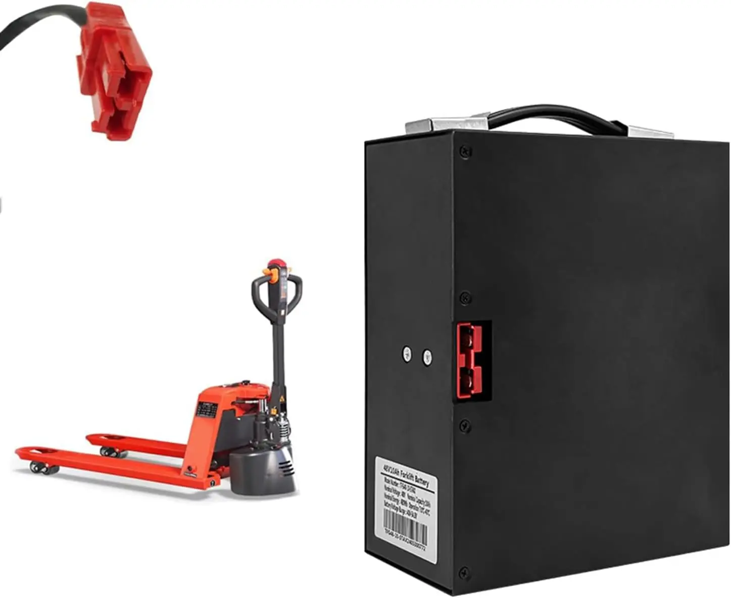 

48-вольтовая литиевая батарея для электрического вилочного погрузчика 15 Ач для EPT40H EPT33H CBD15-WS, аккумулятор для электрического транспортера с поддоном