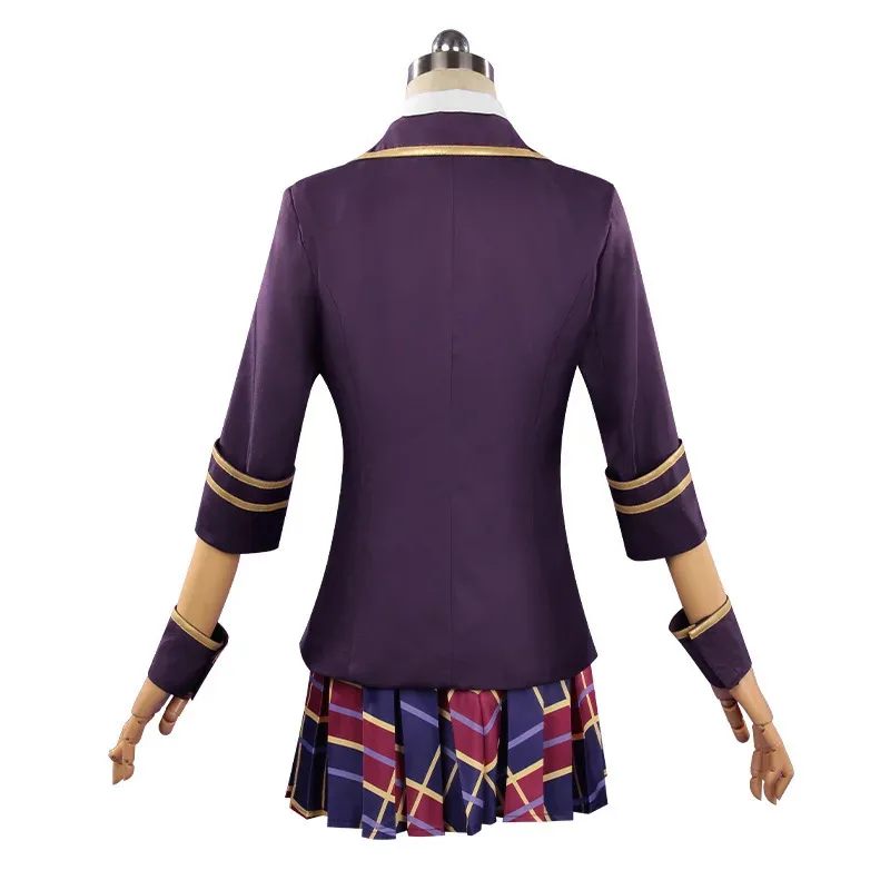 

25COSAnime Identity V Cosplay Costume Survival Dancer Ivory Tower Cosplay Blue Swan Anime Animation Game Costume JK Uniform