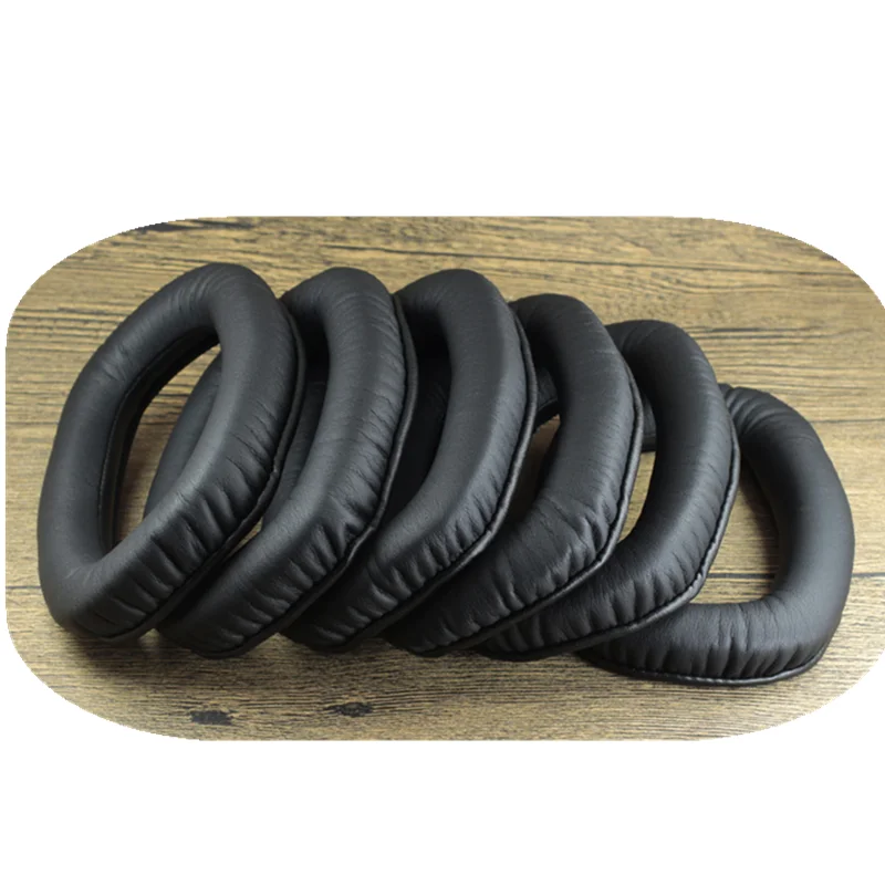 Cuscinetti per le orecchie in pelle proteica per KOSS ESP950 cuffie di ricambio paraorecchie cuscino cuscini per le orecchie coppe di copertura 1 paio di auricolari neri
