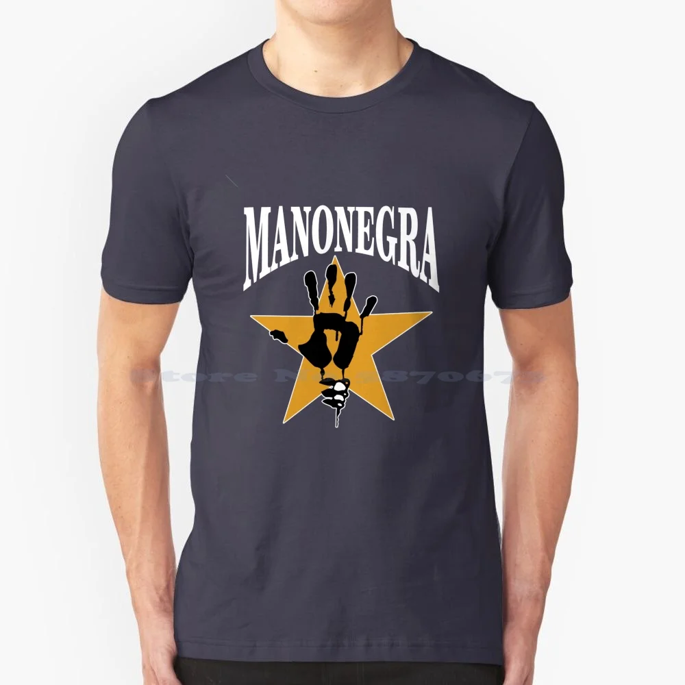 Mano Negra King Of Meme T Shirt 100% Cotton Tee Mano Negra Boomerna Cheep Latin Music Ska Manu Chao Ezln Chiapas Zapatista