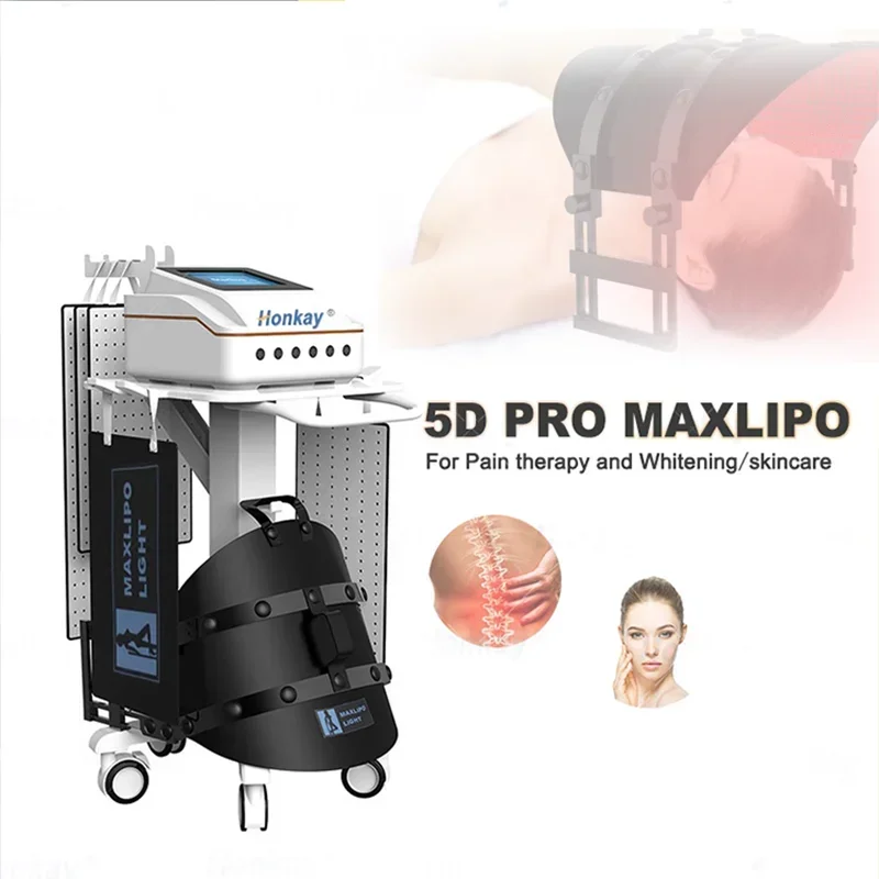 5D Maxlipo 690nm 980nm Light Therapy Painless Weight Loss Machine 5D Lipo Light Body Slimming Fat Reduce Shaping Weight Loss