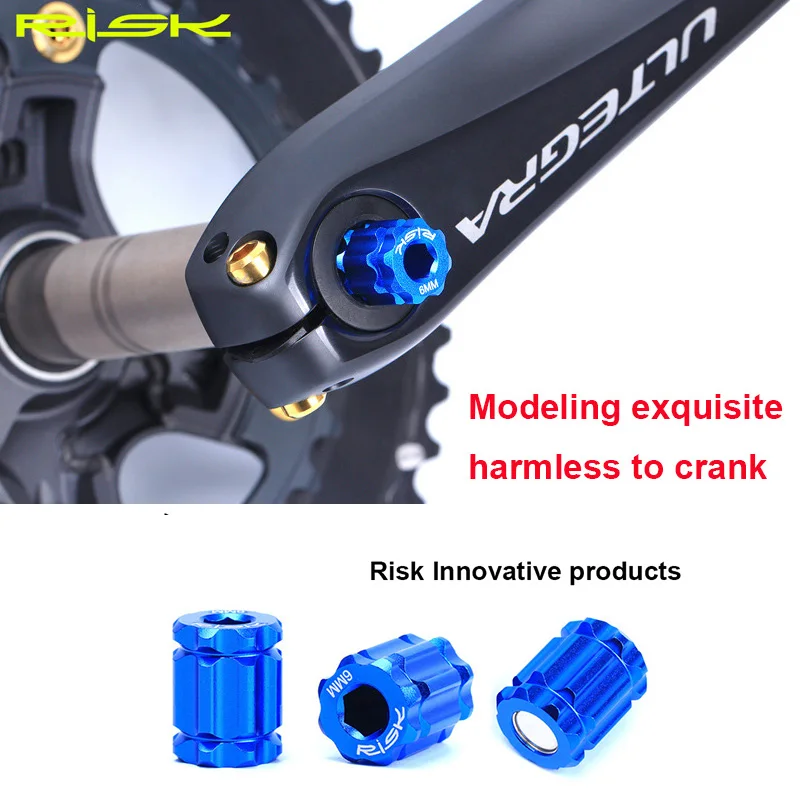 Bicycle Crank Remove & Install Tool for MTB Road Bike Crank Arm Aluminum Alloy Bicycle Tool for XT XTR R Series