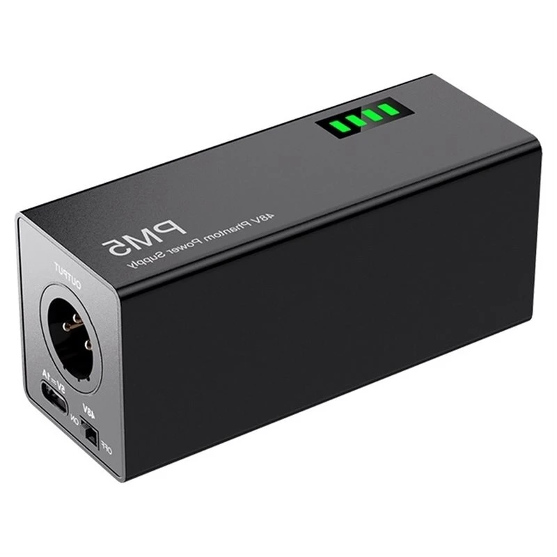 BAAE M5 GEN 2 48V Phantom Power Supply For Microphone For All Condenser For Microphones Requiring 48V Phantom Power Supply