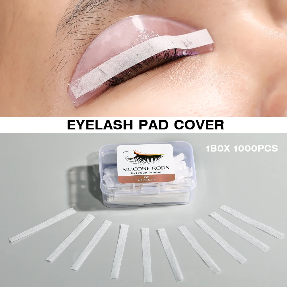 1000 Stück Wimpernlifting-Pads, Wimpernlifting-Stäbchen-Abdeckungen, Einweg-Wimpernbänder, Make-up-Schönheitswerkzeuge für Wimpernlifting