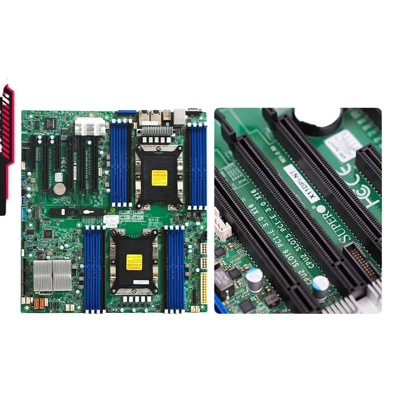 Dual Server Main Board 3647 C621 Chip 10 Gigabit Network Port X11DPI-NT X11DPI-N