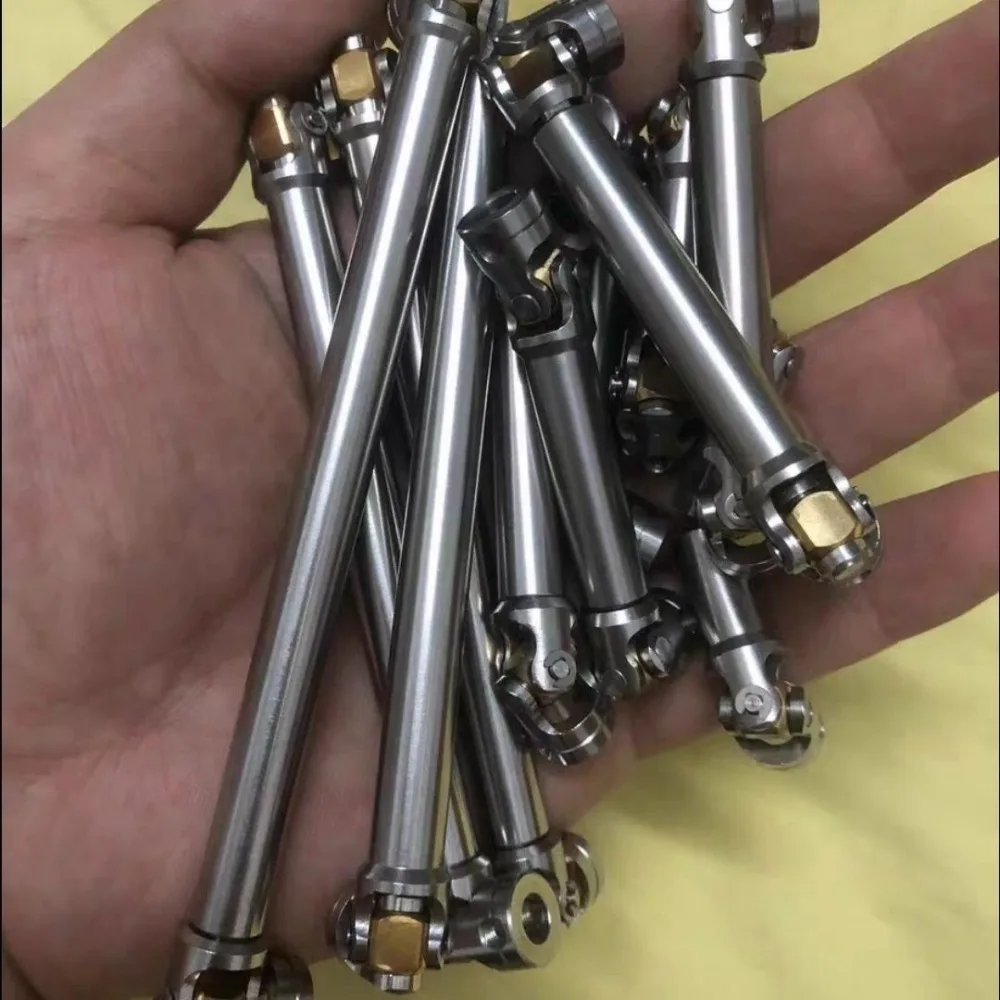 

Stainless Steel Drive Shaft 5mm Hole CVD for 1/14 Tamiya RC Dump Truck SCANIA 770S Mercedes-Benz ACTROS 3363 MAN TGX Car