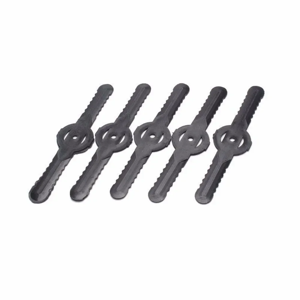 5pcs/10pcs MultiplePlastic Blades Replacement For Garden Lawn Mowers Electric Grass Trimmer Parts Outdoor Yard Garden Supply