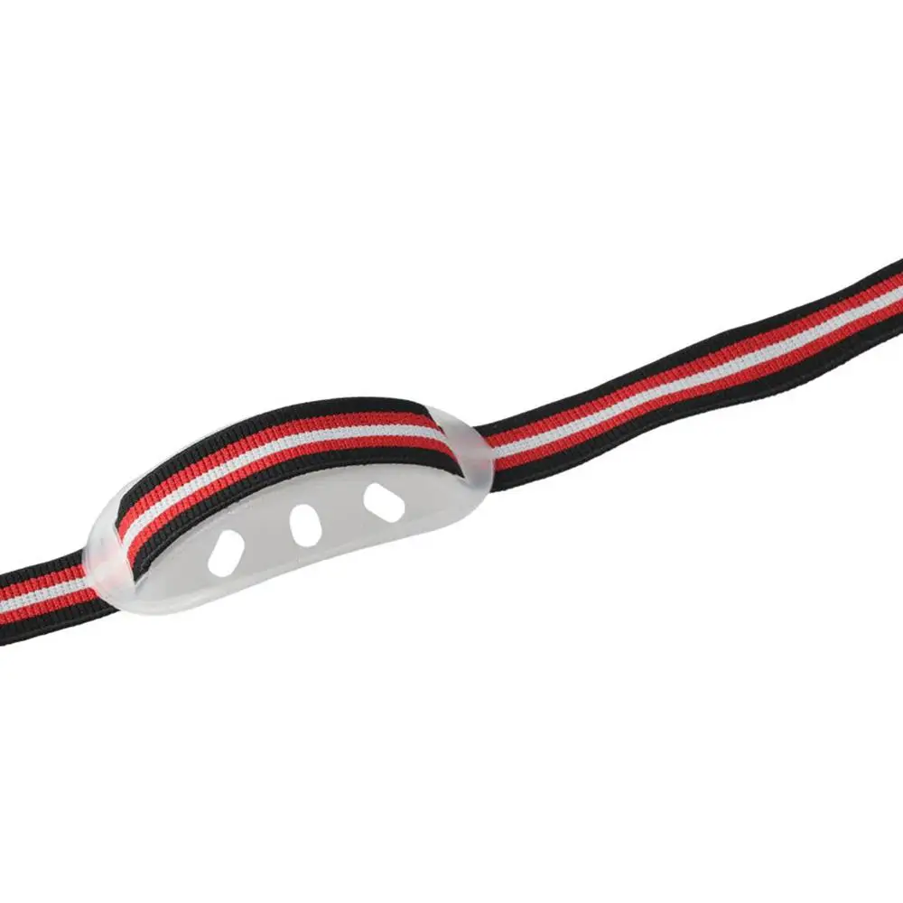 Breathable Black Helmet Chin Strap Red White Chin Strap Plastic Hard Hat Chin Strap Driving