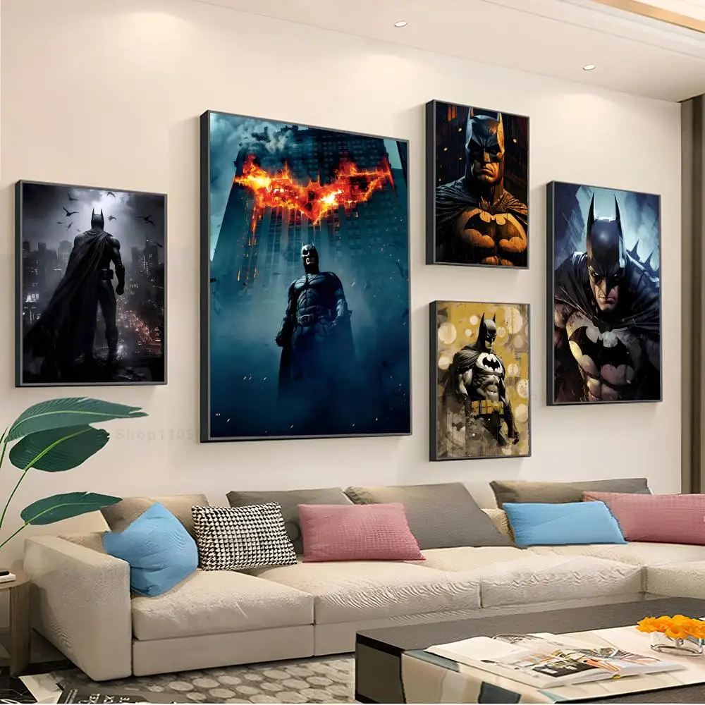 

Poster Paper Print Home Living Room Bedroom Entrance Bar Restaurant Cafe Art Painting Decoration B-Batman