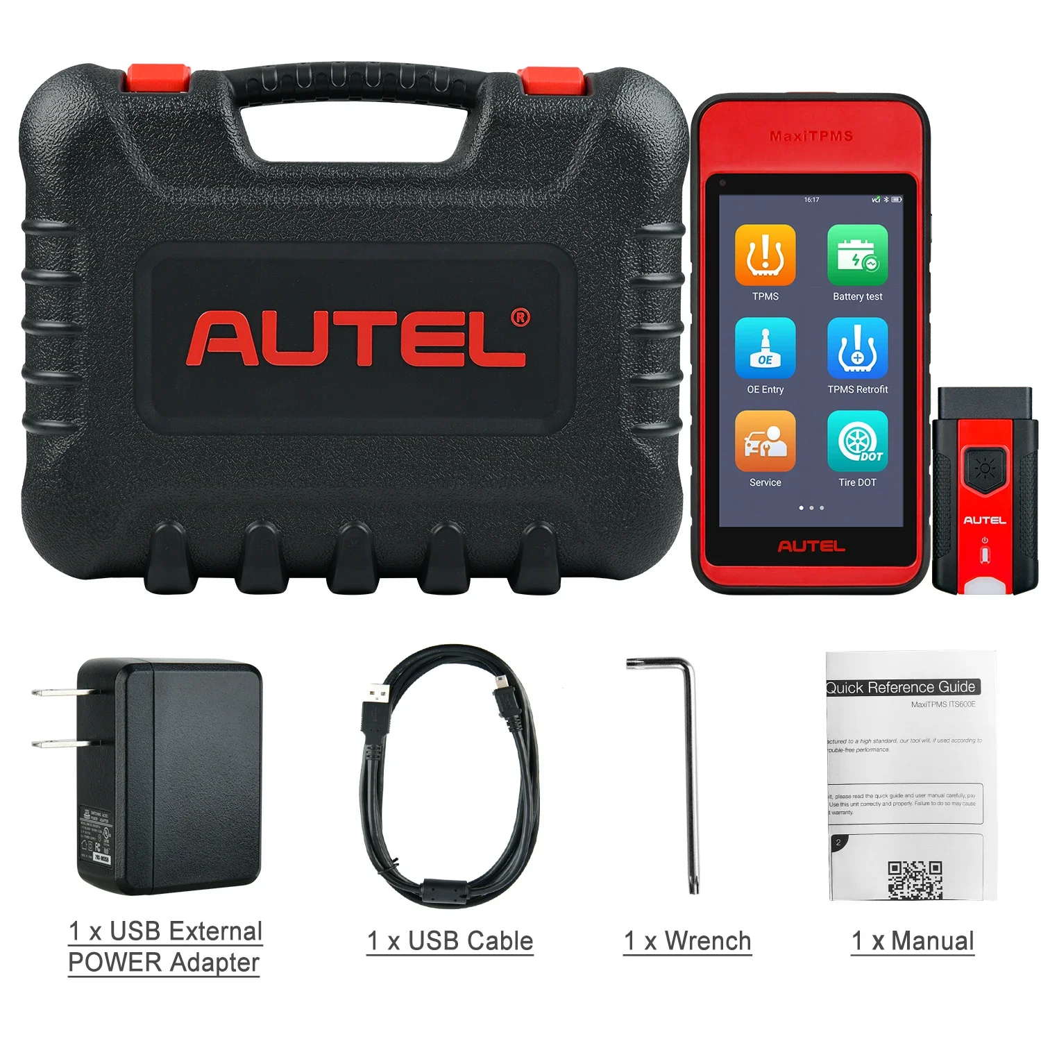 Autel MaxiTPMS ITS600 (E) TPMS Programmeertool Herprogrammeren/Activeren Sensoren Olie Reset EPB BMS SAS Levenslange Gratis Updates Beter dan TS900
