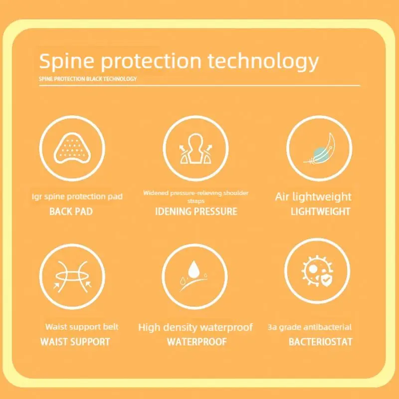 حقيبة كتف UIUIKUMO ذات سعة كبيرة من قماش أكسفورد أرجواني مقاوم للماء مع تصميم لتقليل الوزن مناسبة للمدرسة الخارجية #6