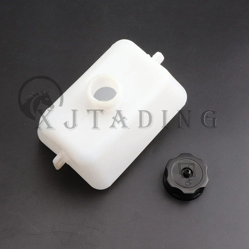 1L Motorcycle white Plastic Petrol Fuel Tank With Cap For 2 Stroke 43cc 47cc 49cc Engine Mini Motor Dirt Bike Accessories