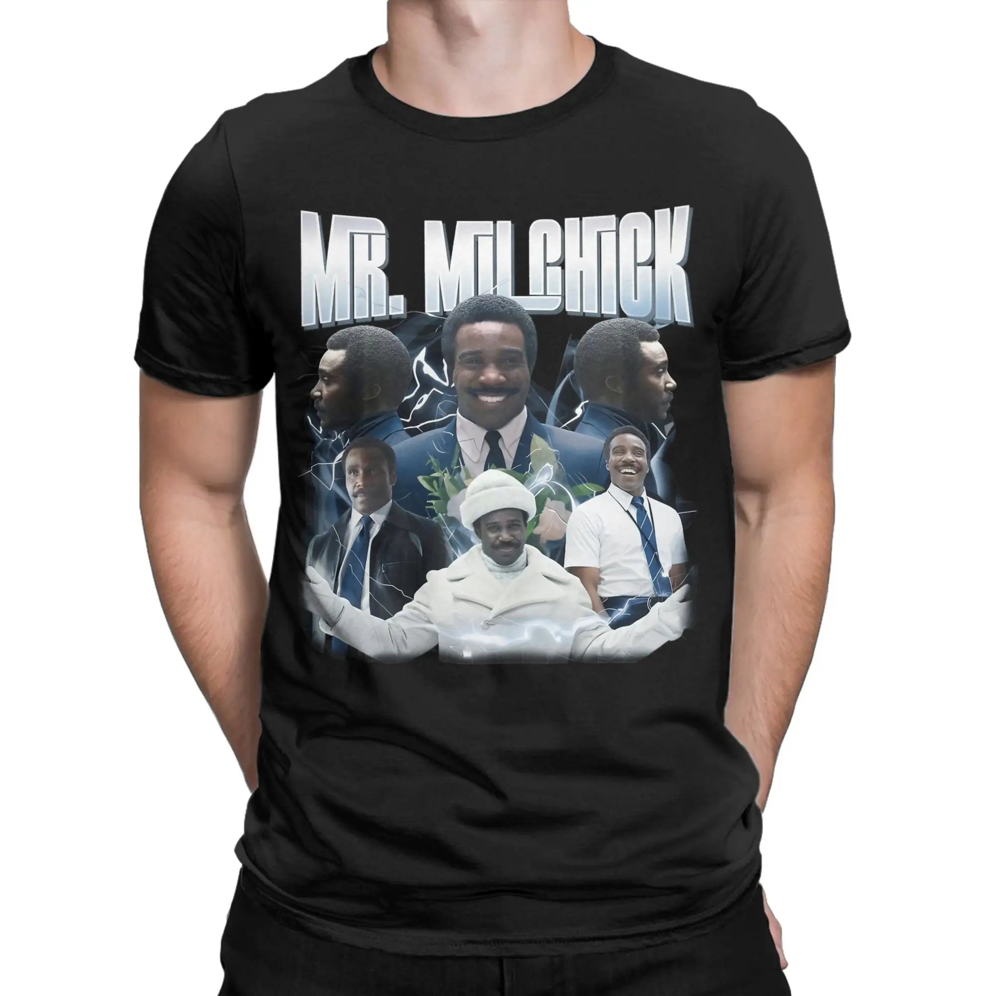 Severance Mr Milchick Dance Party T-Shirt Men  Amazing Cotton Tee Shirt Round Neck Short Sleeve T Shirt Plus Size Clothing