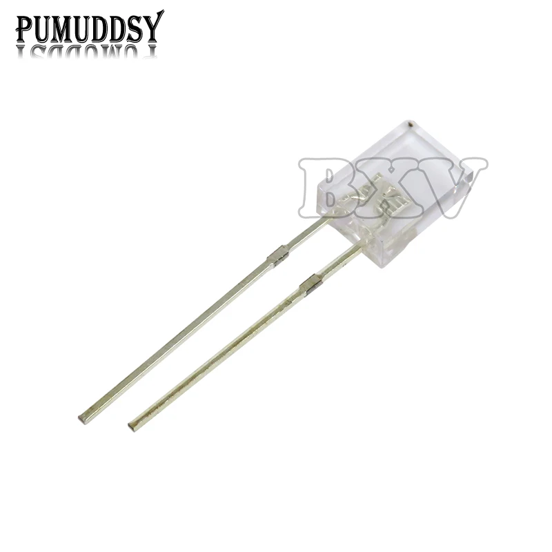 100PCS 2X3X4 2X5X7 Square LED 234 257 Light Emitting Diode Blue Red Green White Yellow Electronic DIY KIT