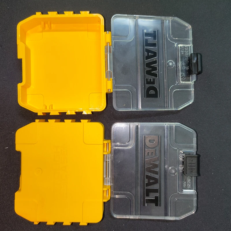 Imagem -04 - Dewalt-empilhável Hard Shell Caixa de Armazenamento Peças Pequenas Acessórios Autêntico Original Drill Bit Box Alta Dureza Pcs