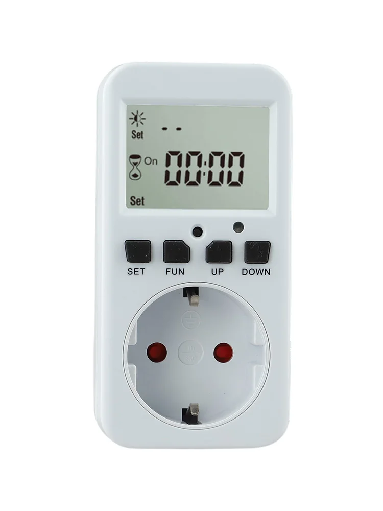 Cycle Programmable Switch Digital Timer Socket Power Control Built-in Timer Function Power Management Device For Generators