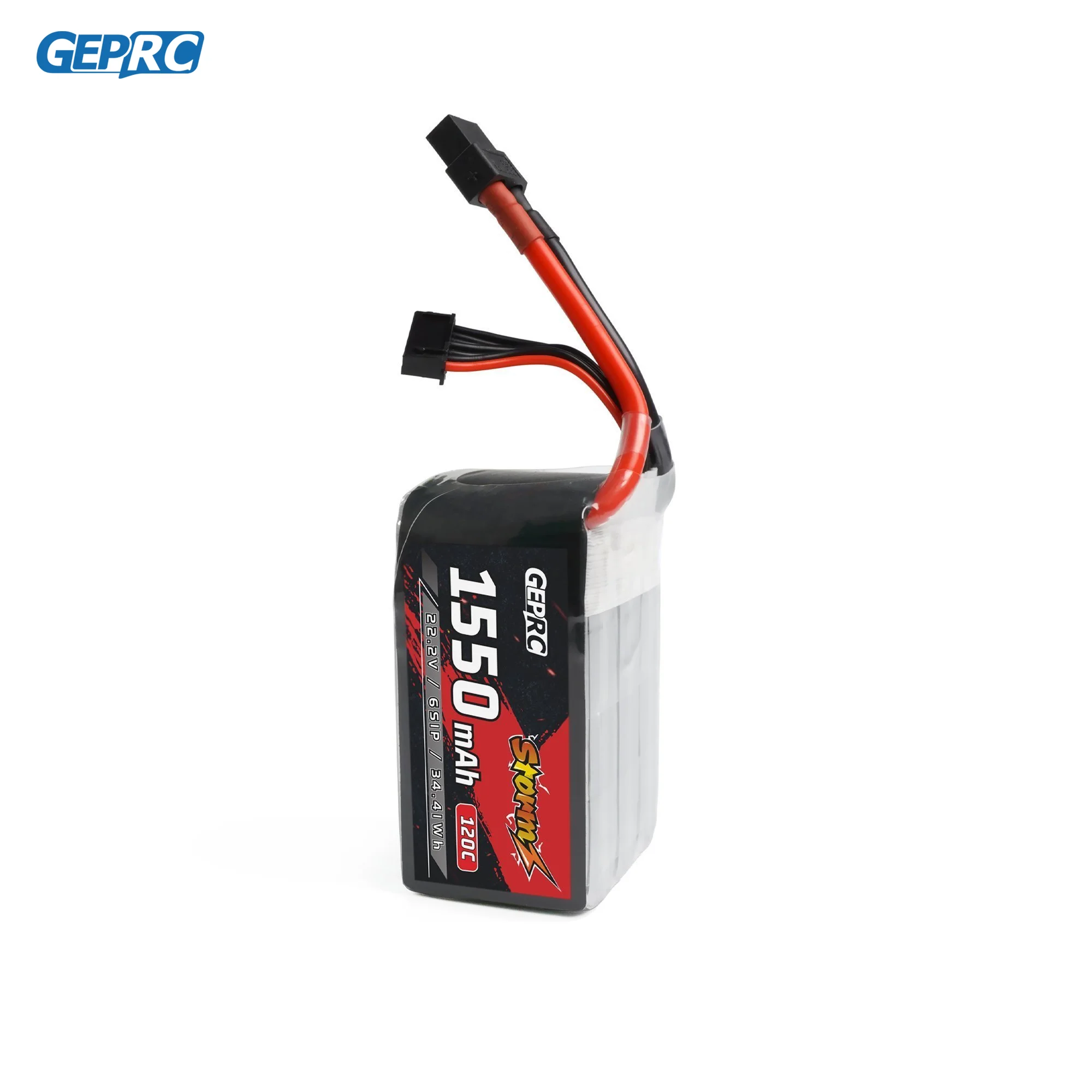 

GEPRC Storm 6S 1550mAh 120C Lipo Battery Suitable for 3-5Inch Series Drone for RC FPV Quadcopter Freestyle Series Drone Parts