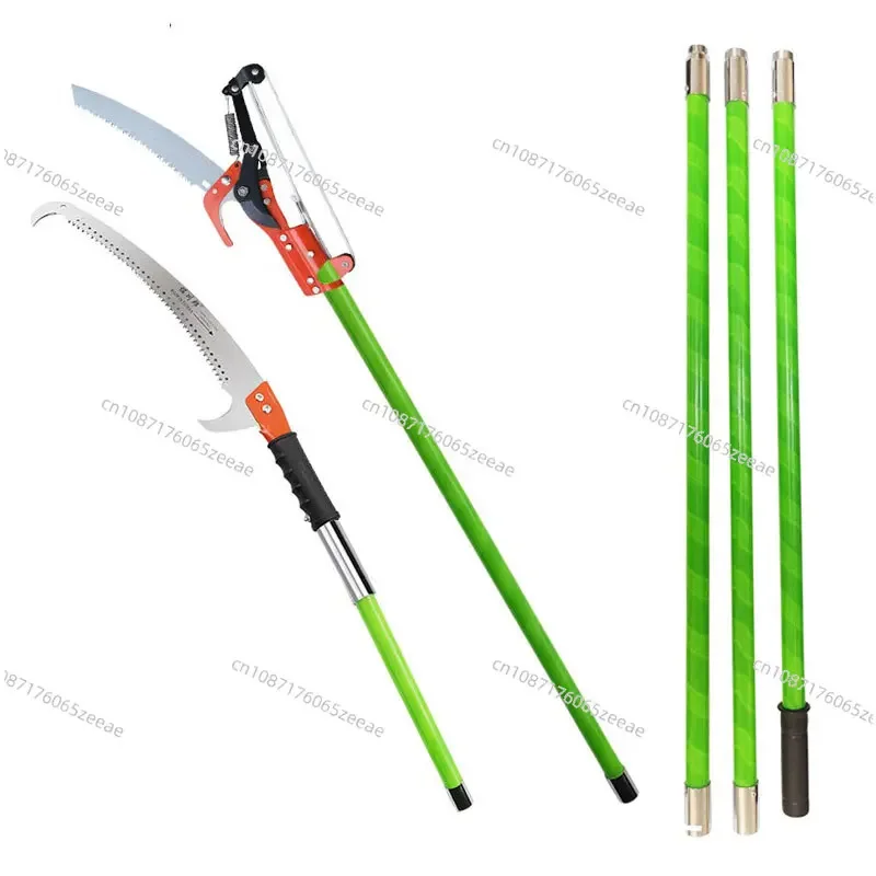 Pole Chain Saw High-branch Saw FRP Insulated Telescopic Shears  High-altitude Pruning Lengthening Fruit Tree Orchard Garden