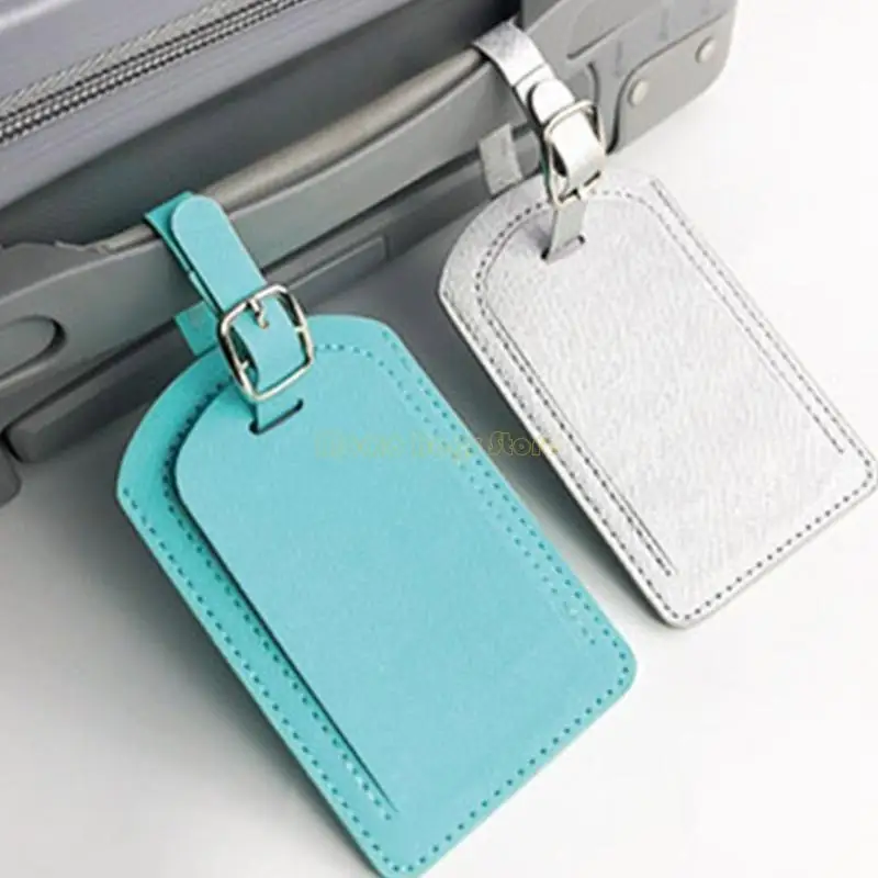 X90D PU PULHO Bagagem couro Card identificação Presente lua para lua para lua