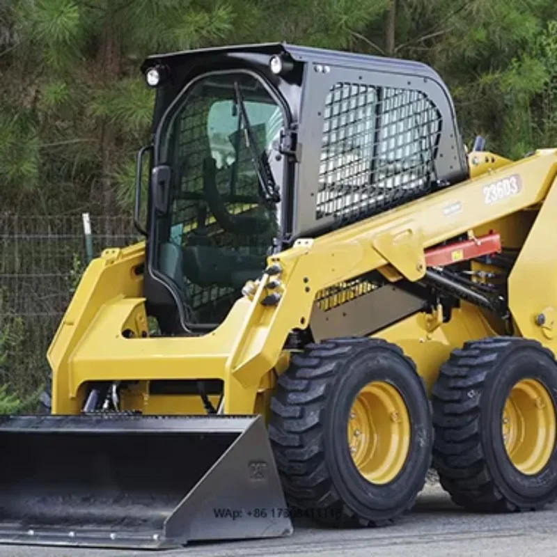 Mini Loader Skid Steer with Bucket for Agricultural and Road Work