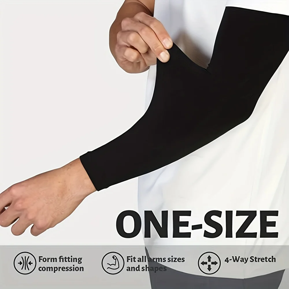 Breathable Sun Protection Sleeves - Cooling, UV Protection For Driving, Golfing, Fishing, Cycling, Hiking & Doing Sports