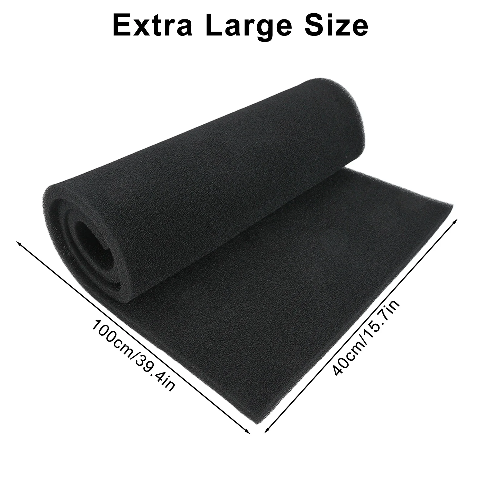 

Foam Sponge Air Filter Carbon Foam Sponge Filter Air Purifiers Compatible Filters Grease And Particles For Air Conditioners