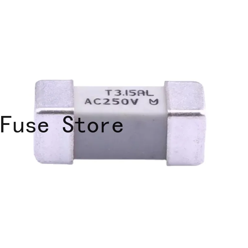 1 pces 04653.15dr smd fusível t3.15al ac250v um tempo atraso sopro lento