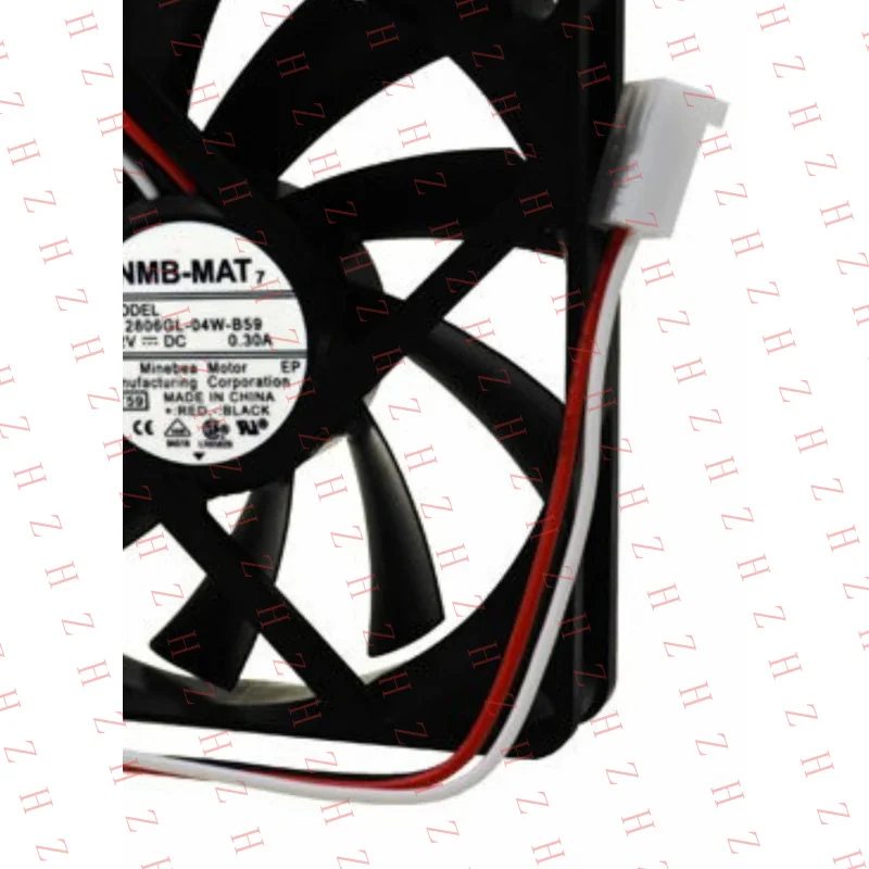 P+ 5pcs Brand New for NMB 2806GL-04W-B59 Plastic CPU FAN 3 Pin DC 12V Ball